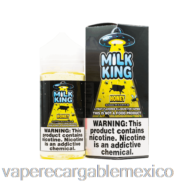 Vape Recargable Miel - Milk King - 100ml 0mg